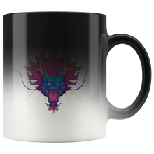 Load image into Gallery viewer, Bold Dragon Head Magic Color Change 11oz Ceramic Mug, Shipping Included

