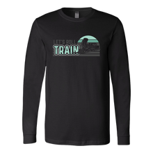 Load image into Gallery viewer, Let&#39;s Roll (Train) Retro - Unisex Long Sleeve T-Shirt, Multi Colors, Extended Sizes, Shipping Included
