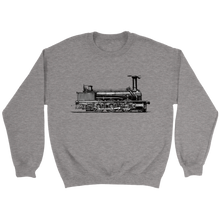 Load image into Gallery viewer, Vintage Locomotive Unisex Sweat Shirt Multi Color Extended Sizes Shipping Included
