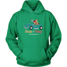 Load image into Gallery viewer, Doxie By Proxy Unisex Toasty Pullover Hoodie, Extended Sizes, Multi Colors, Shipping Included
