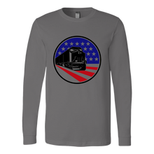 Load image into Gallery viewer, Diesel Locomotive Unisex Long Sleeve T-Shirt Extended Sizes Available Shipping Included
