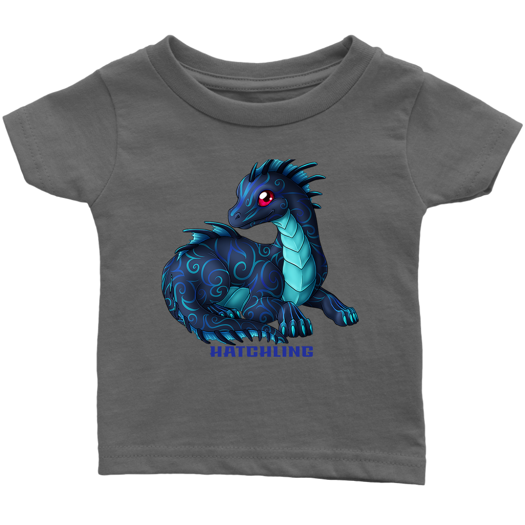 Baby Blue Dragon Hatchling Infant SS T-Shirt, Multi Colors, Free Shipping