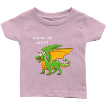 Load image into Gallery viewer, Dragon Hatchling Alert Infant T-Shirt, Many Colors, Free Shipping
