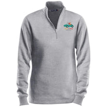 Load image into Gallery viewer, Doxie By Proxy Light Colors Ladies 1/4 Zip Sweatshirt - Shipping Included
