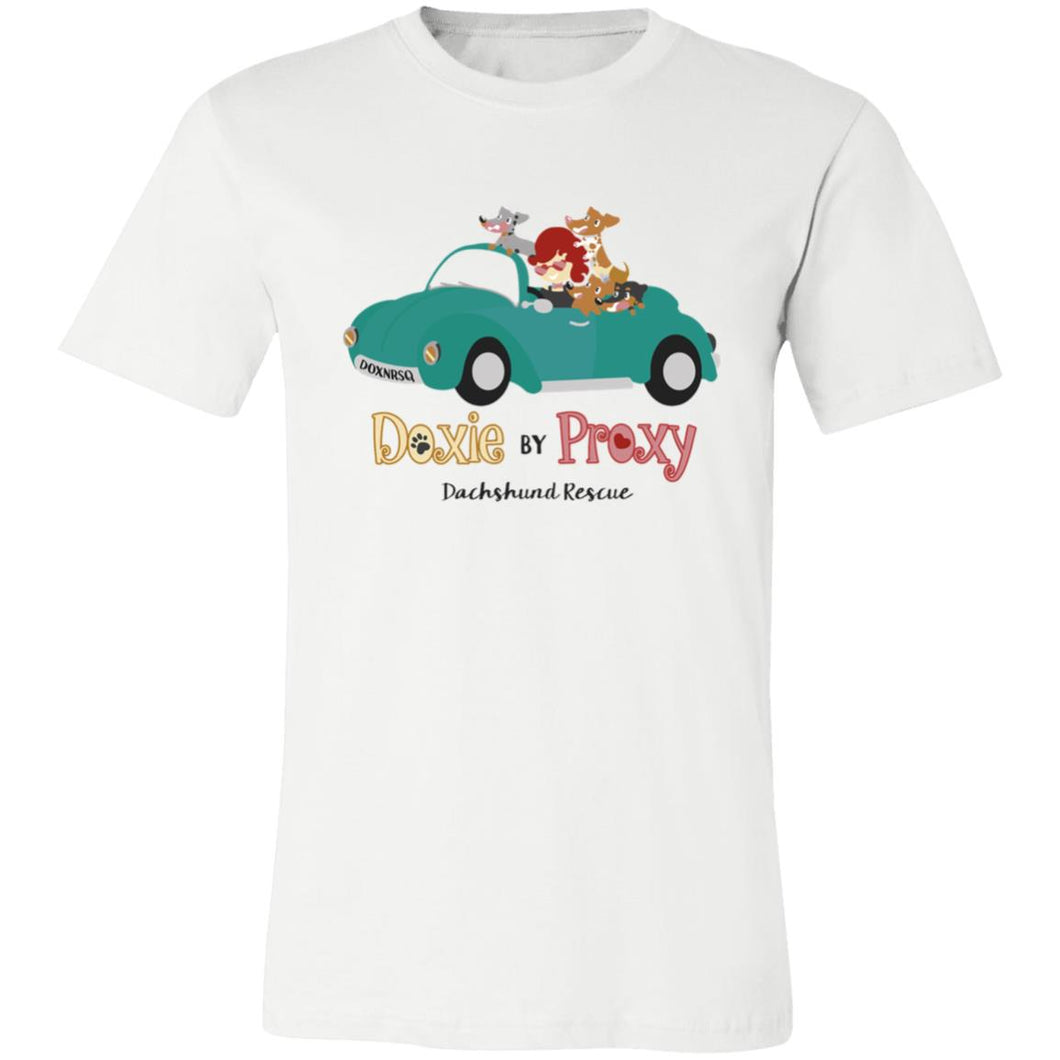 Doxie By Proxy Light Colors Unisex T-Shirt, Shipping Included