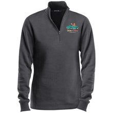 Load image into Gallery viewer, Doxie By Proxy Dark Colors Ladies 1/4 Zip Sweatshirt - Shipping Included
