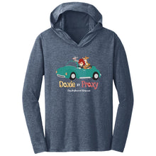 Load image into Gallery viewer, Doxie By Proxy Unisex Triblend T-Shirt Hoodie, Shipping Included

