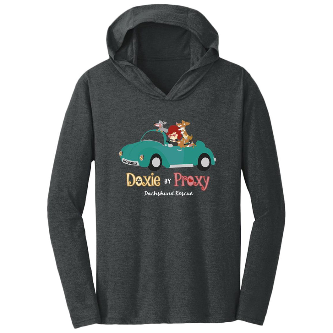 Doxie By Proxy Unisex Triblend T-Shirt Hoodie, Shipping Included