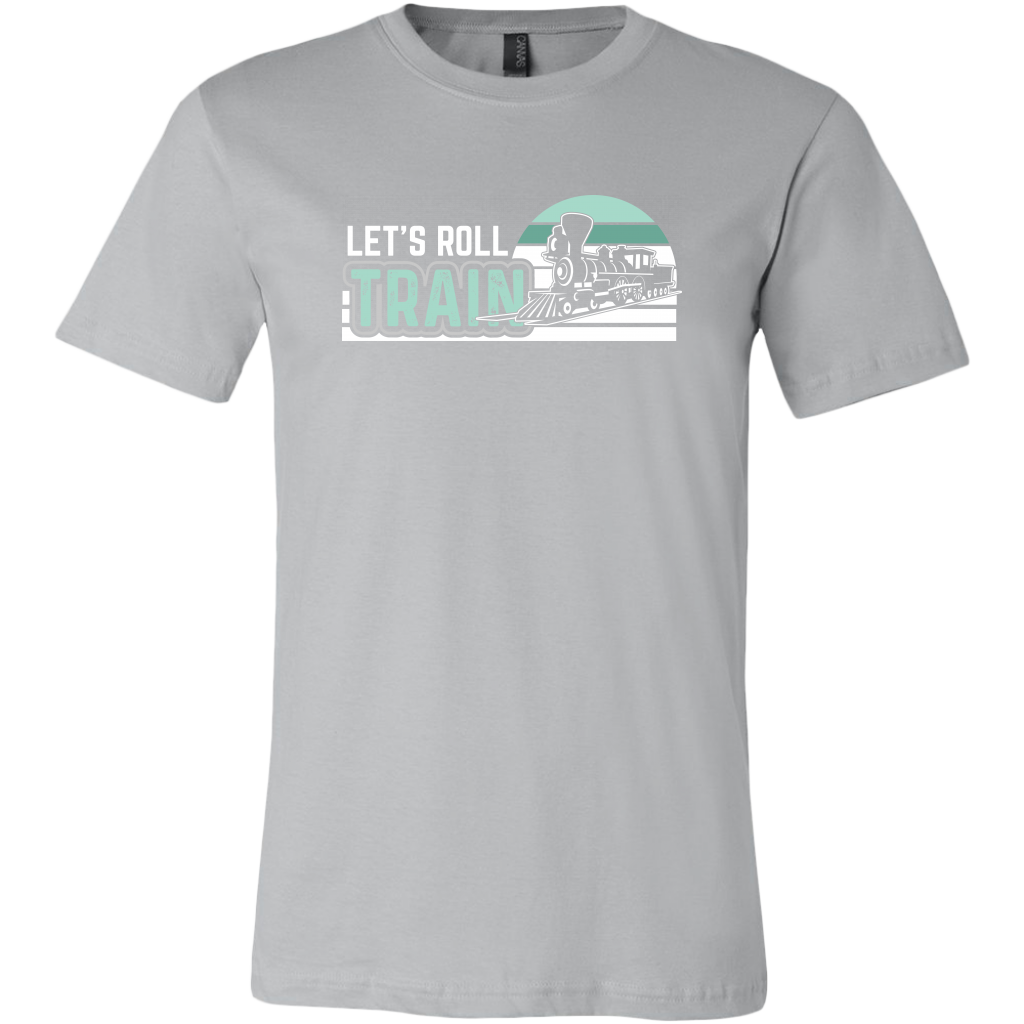 Let's Roll Retro Mens T-Shirt, Multiple Colors, Extended Sizes, Shipping Included