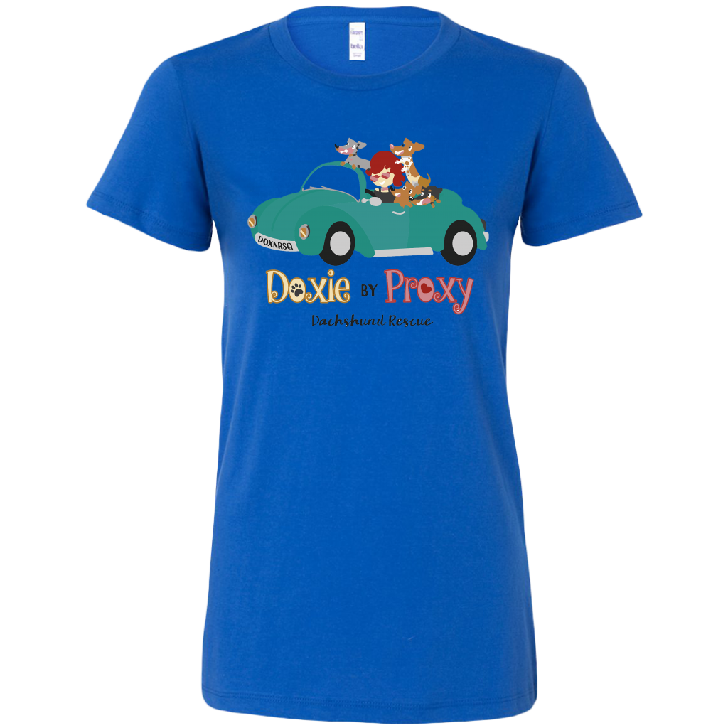 Doxie By Proxy Logo Women's T-Shirt, Extended Sizes, Multi Colors, Shipping Included