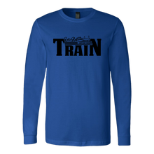 Load image into Gallery viewer, Let&#39;s Roll (Train) - Unisex Long Sleeve T-Shirt, Multi Colors, Extended Sizes, Shipping Included
