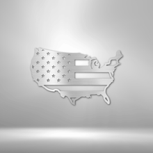 Load image into Gallery viewer, USA FLAG - Steel Sign, Multiple Sizes and Colors Available
