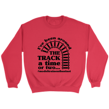 Load image into Gallery viewer, Been Around The Track Unisex Sweat Shirt Multi Colors Extended Sizes Shipping Included
