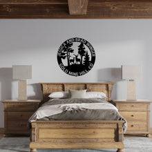 Load image into Gallery viewer, DEER SCENE - Steel Sign, Multiple Sizes and Colors Available
