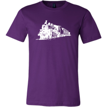 Load image into Gallery viewer, Locomotive Drawing Perspective - Unisex/Men&#39;s T-Shirt, Multiple Colors, Extended Sizes, Shipping Included
