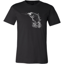 Load image into Gallery viewer, Jumping Fish on Line, Unisex, Extended Sizes, Multi Colors, Shipping Included
