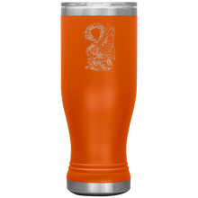 Load image into Gallery viewer, Dragon - Tattoo Inspired, 20 oz Boho Insulated Tumbler, Multi Colors, Shipping Included
