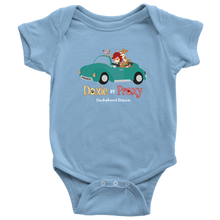 Load image into Gallery viewer, Baby Short Sleeve Body Suit, Unisex, Shower Gift, Doxie By Proxy Logo, Shipping Included
