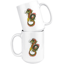 Load image into Gallery viewer, Chinese Art Dragon, 11oz &amp; 15oz Mug Options, Free Shipping
