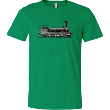Load image into Gallery viewer, Vintage Locomotive Mens Unisex T-Shirt, Multiple Colors, Extended Sizes, Shipping Included
