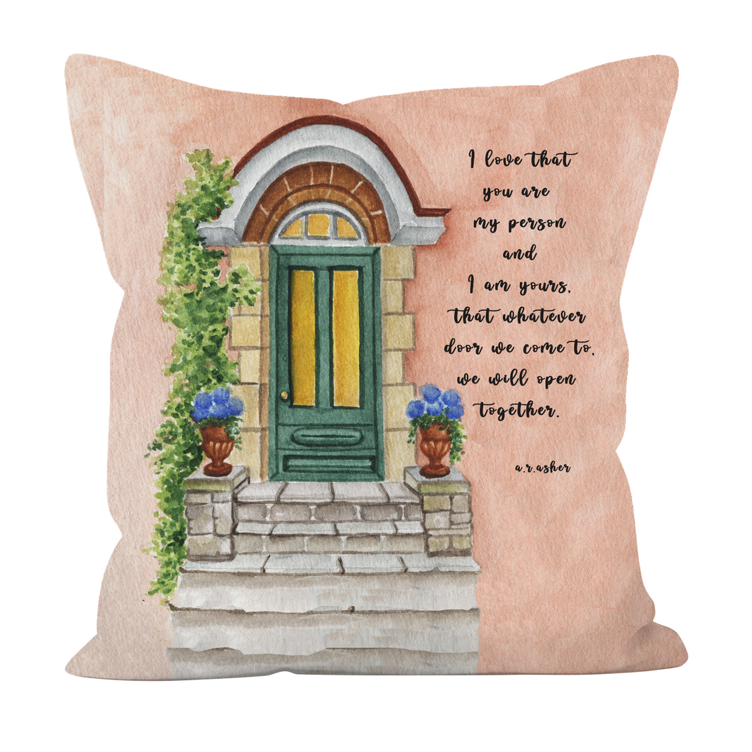 I Love That You Are My Person - Graphic Pillow Cover (With/Without Insert), Shipping Included