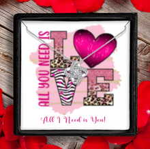 Load image into Gallery viewer, All You Need is Love, All I Need is You - Infinite Love Knot Necklace - Shipping Included
