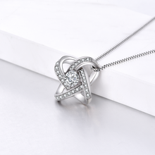Load image into Gallery viewer, All You Need is Love, All I Need is You - Infinite Love Knot Necklace - Shipping Included
