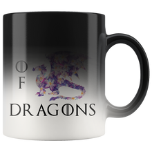Load image into Gallery viewer, Mother of Dragons Color Change Mug, Multi Floral Patterns, Free Shipping
