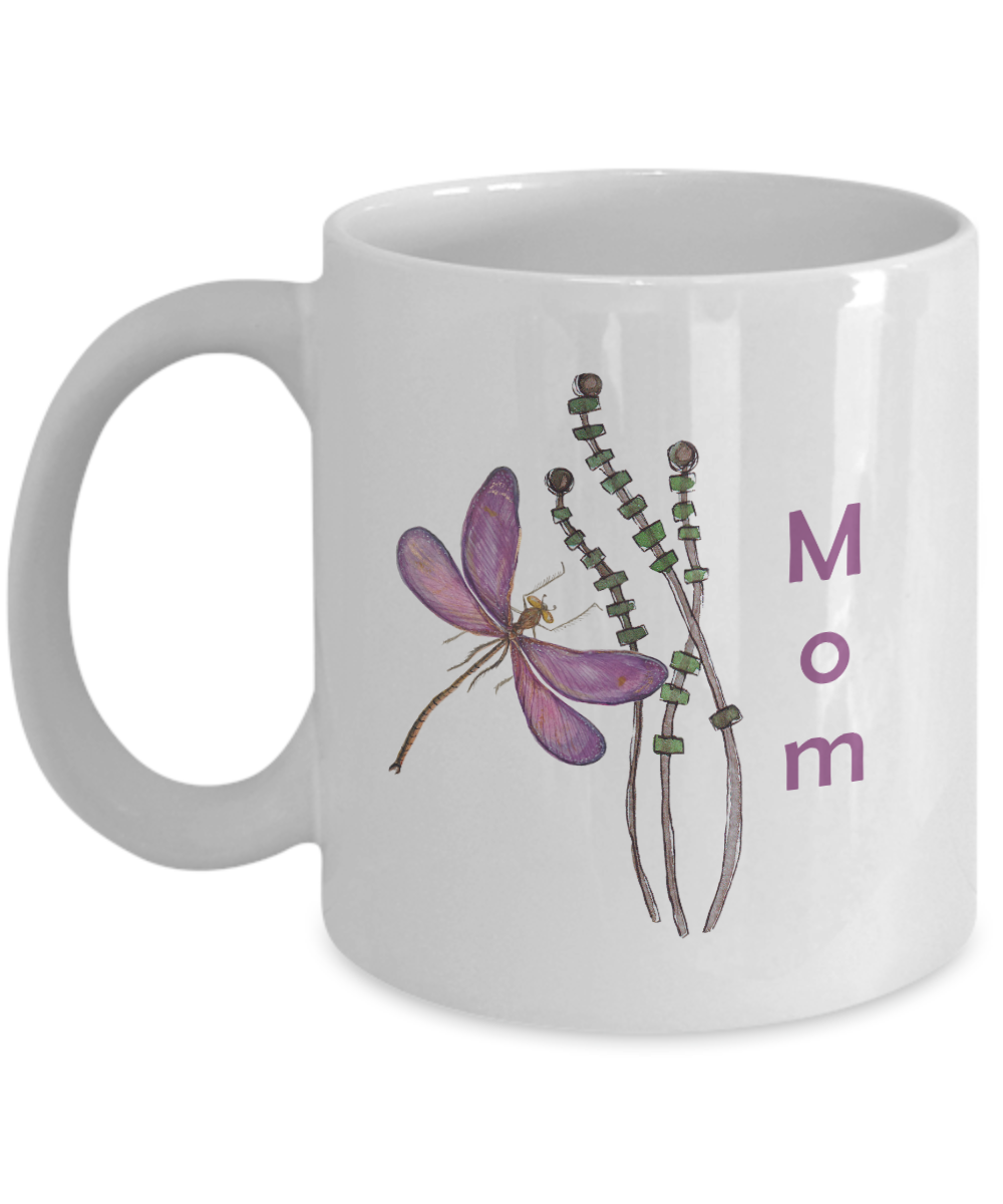 Mom Dragonfly Mug