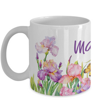 Load image into Gallery viewer, Mama Iris Garden Mug 11oz/15oz Woman Gift Shipping Included
