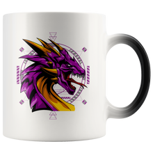 Load image into Gallery viewer, Purple Dragon, Color Change 11oz Ceramic Mug, Shipping Included
