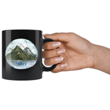 Load image into Gallery viewer, Mountain Lake FATHER 11 oz Black Mug   Shipping Included
