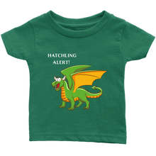 Load image into Gallery viewer, Dragon Hatchling Alert Infant T-Shirt, Many Colors, Free Shipping
