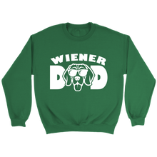 Load image into Gallery viewer, Wiener Dad Unisex Sweatshirt Multi Color Extended Sizes Free Shipping
