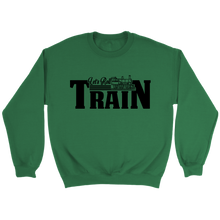 Load image into Gallery viewer, Let&#39;s Roll Train Unisex Sweat Shirt Multi Colors Extended Sizes Shipping Included
