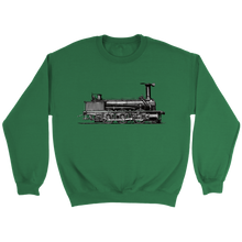 Load image into Gallery viewer, Vintage Locomotive Unisex Sweat Shirt Multi Color Extended Sizes Shipping Included
