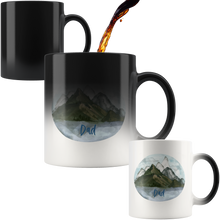 Load image into Gallery viewer, Mountain Lake Color Change DAD 11oz Mug  Shipping Included
