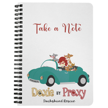 Load image into Gallery viewer, Doxie By Proxy Logo Spiral Notebook, Shipping Included
