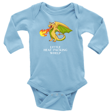 Load image into Gallery viewer, Little Heat Packing Whelp Dragon Long Sleeve Baby Bodysuit, Multi Colors, Free Shipping
