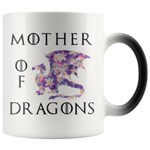 Load image into Gallery viewer, Mother of Dragons Color Change Mug, Multi Floral Patterns, Free Shipping
