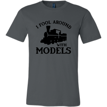Load image into Gallery viewer, I Fool Around With Models Mens T-Shirt, Multiple Colors, Extended Sizes, Shipping Included
