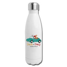 Load image into Gallery viewer, Doxie By Proxy Logo Insulated Stainless Steel Water Bottle 17oz, Shipping Included - white

