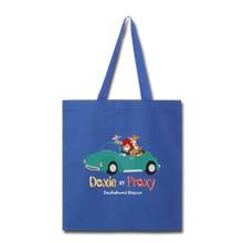 Load image into Gallery viewer, Doxie By Proxy Logo Shopping Tote Bag, Free Shipping - royal blue
