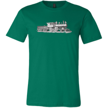 Load image into Gallery viewer, Vintage Locomotive Mens T-Shirt, Multiple Colors, Extended Sizes, Shipping Included
