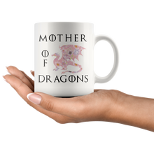 Load image into Gallery viewer, Mother of Dragons, Pink Floral, 11oz &amp; 15oz Mug Options, Free Shipping
