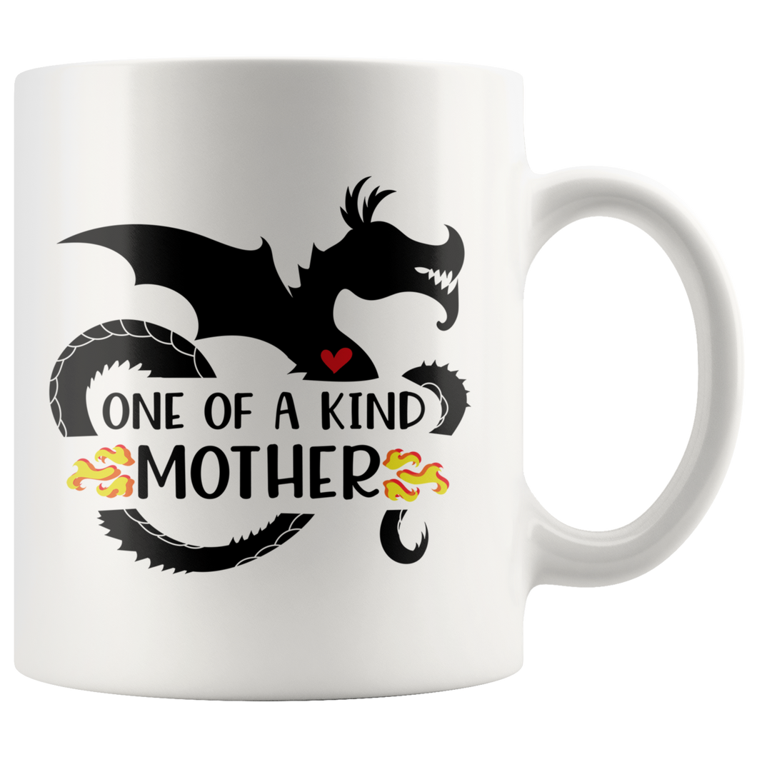 One of a Kind Dragon Mom, 11oz & 15oz Mug Options, Free Shipping