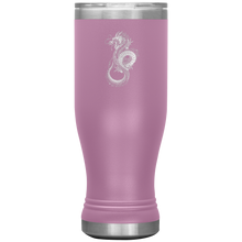 Load image into Gallery viewer, Chinese Art Dragon, 20oz Insulated Boho Tumbler, Laser Etched, Multi Colors, Shipping Included
