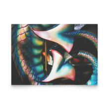 Load image into Gallery viewer, Iridescent Dragon Tales Flat Note Cards, Multiple Set Sizes Available, Free Shipping
